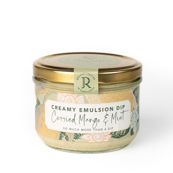 Curried Mango & Mint Creamy Emulsion Dip