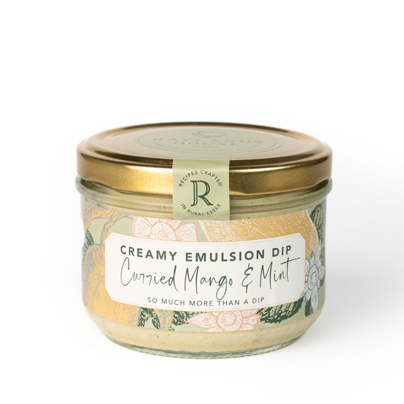 Curried Mango & Mint Creamy Emulsion Dip