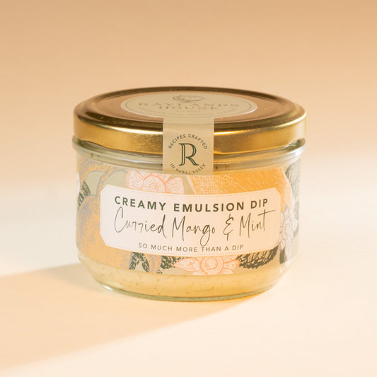 Curried Mango & Mint Creamy Emulsion Dip