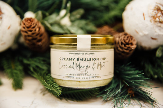 Curried Mango & Mint Creamy Emulsion Dip