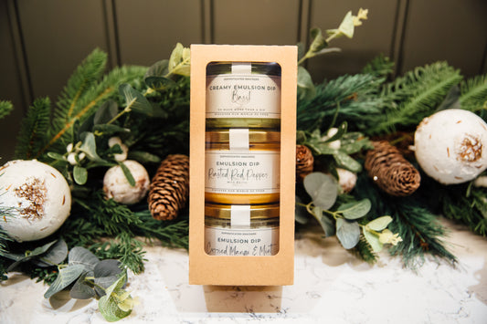 Creamy Emulsion Dip Trio Gift Set
