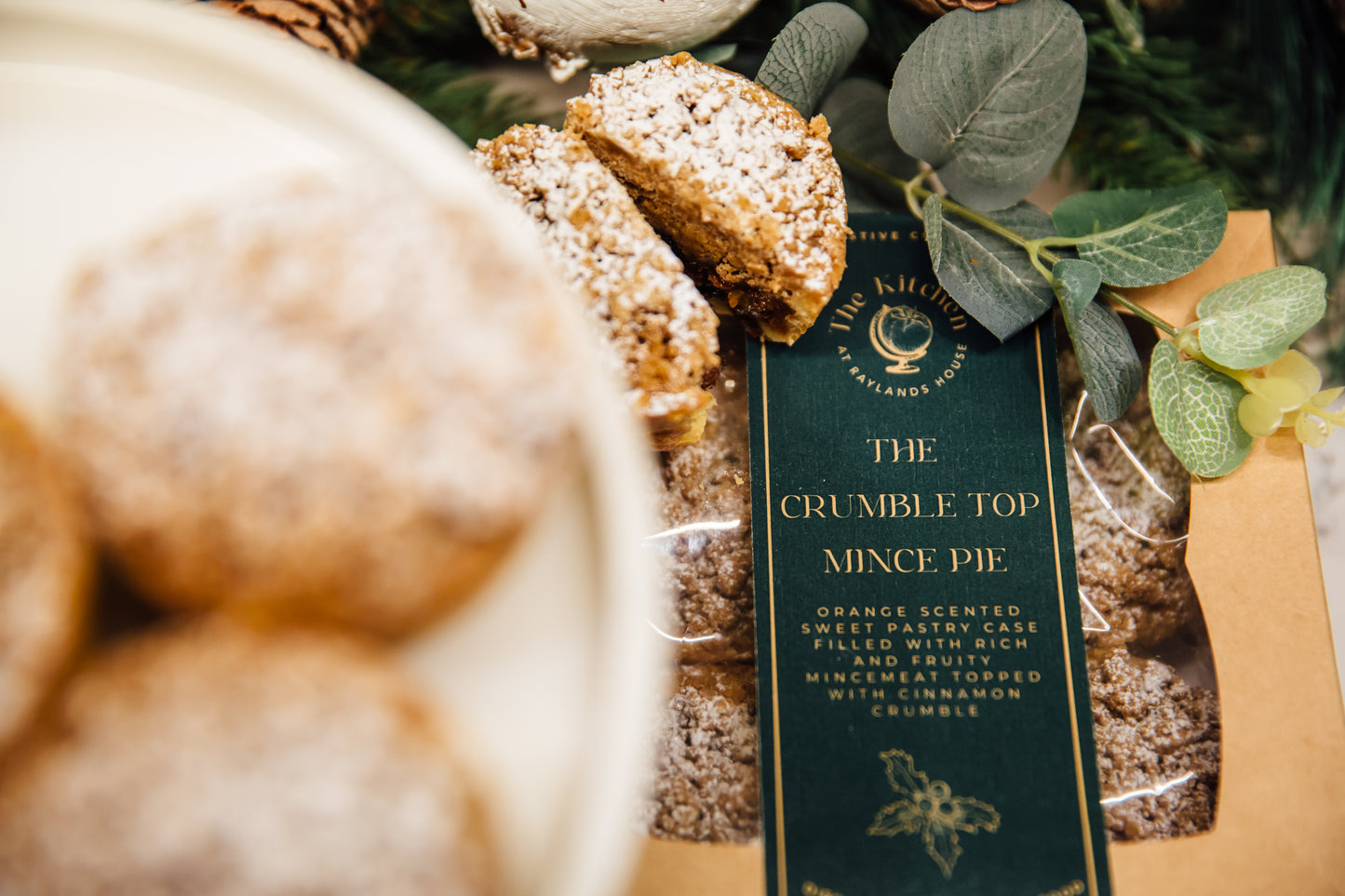 The Crumble Top Mince Pie - Box of 4