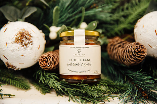 Roasted Garlic Chilli Jam with Shallots