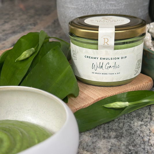 PRE-ORDER Limited Edition Wild Garlic Creamy Emulsion Dip - Made with Olive Oil