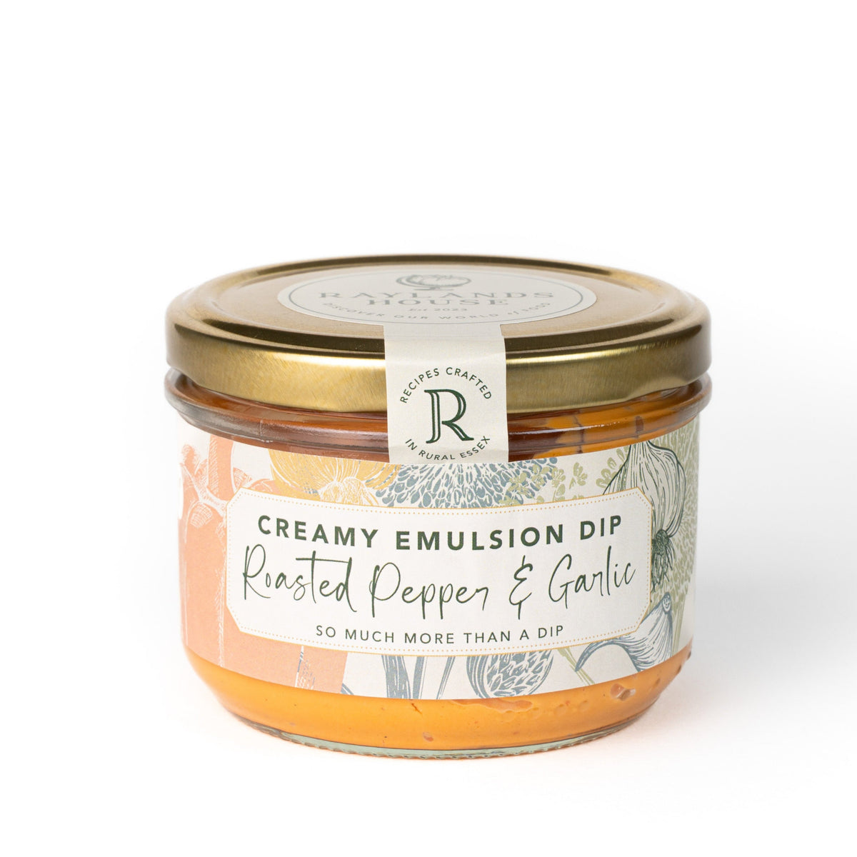 Roasted Pepper & Garlic Creamy Emulsion Dip