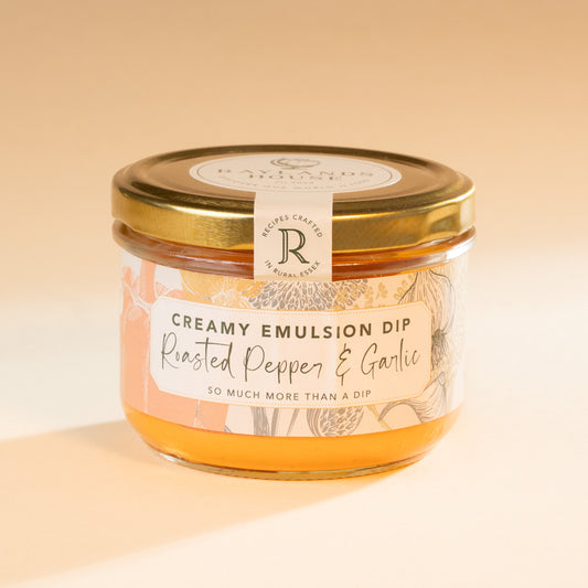 Roasted Pepper & Garlic Creamy Emulsion Dip